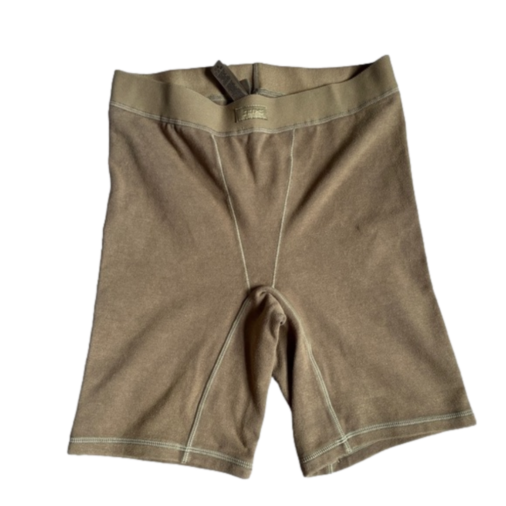 Skims Small Bike Shorts Sepia NWT